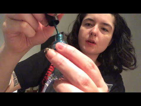 ASMR ~ toxic friend paints your nails then kicks you out of her house