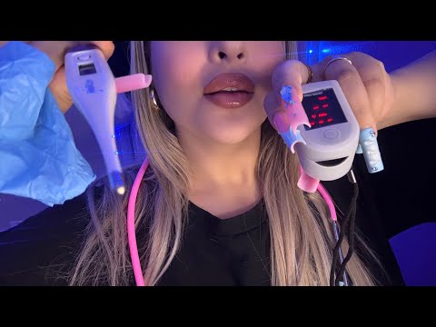 ASMR Nurse Intake 🩺 You Just Checked Into My Clinic (Gloves, Vitals, Personal Attention) RP