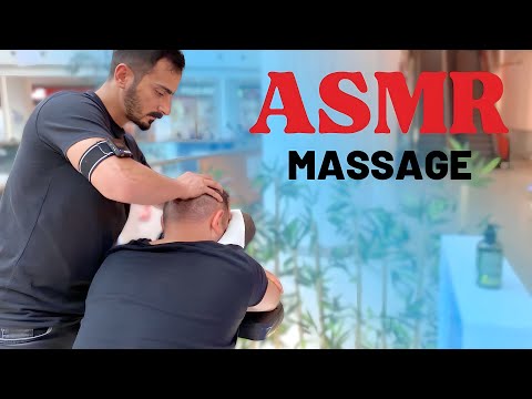 ASMR MASSAGE YAKUP - HEAD AND NECK MASSAGE