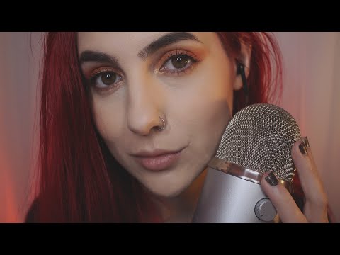 ASMR Wet Mouth Sounds + Mic Brushing (No Talking)