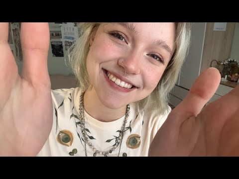 lofi asmr ~ slow gentle touches & mouth sounds ໒꒰ྀི´ ˘ ` ꒱ྀིა‎