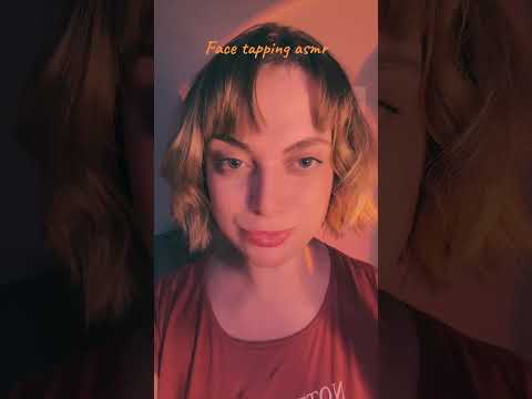 Asmr face tapping #asmr #relax #visualtingle #tingles