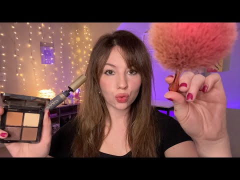 ASMR| Giving You A FALL🍂 Makeover✨😍 (makeup & hair)