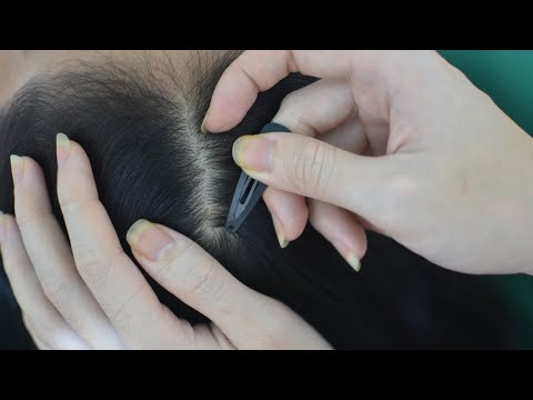 ASMR Scalp Scratching No Talking For Relieve Stress And Anxiety