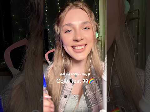 Missed a few days so posting 3 Advent ASMRs today🤍✨#asmr #asmrsounds #british #american