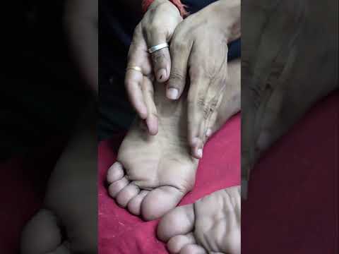 Indian Barber ASMR Foot Massage & Rhythmic Tapping for Instant Relaxation #shorts