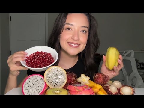 ASMR | Fruit 🥭🥝⭐️