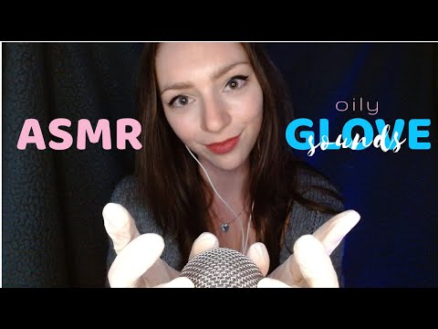 ASMR oily latex glove sounds 🧤 [german/deutsch]