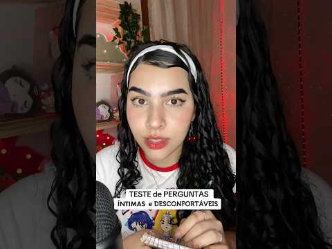 ASMR | Te fazendo Perguntas ÍNTIMAS e DESCONFORTÁVEIS 🙈 #shorts