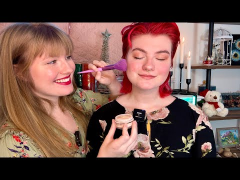 ASMR Real Person Christmas Eve Makeup & Skincare Routine | Tingly RP for Sleep