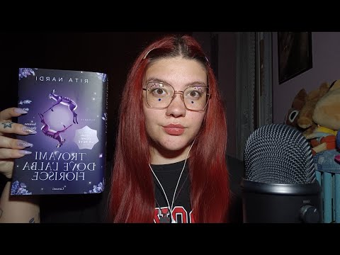 RECENSIONE TROVAMI DOVE L'ALBA FIORISCE di RITA NARDI (Whispering, Tapping) 😴💜 | ASMR ITA