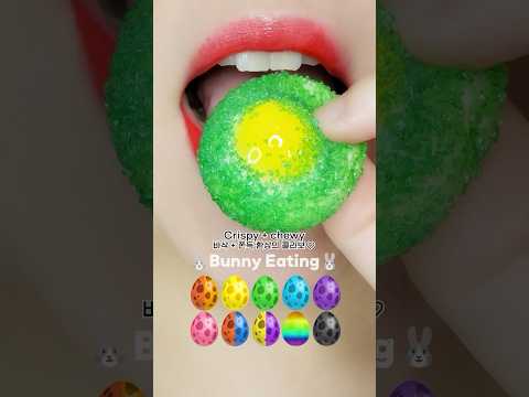 ⚡️Rainbow Sprinkle & Jelly Eatingshow (sped up)