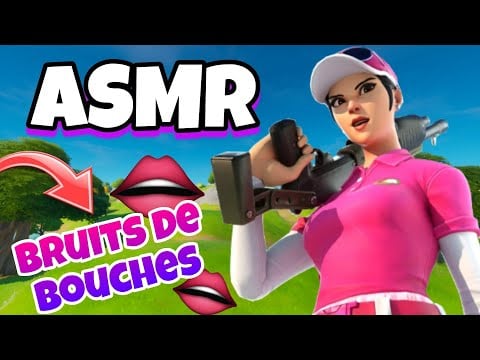ASMR Français sur FORTNITE Bruits de bouches INTENSES et SLOW 😴✨