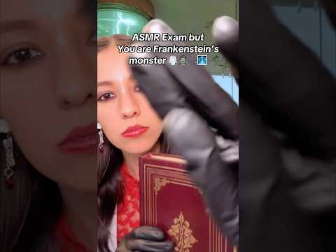One day late 🧟✨🤎 #asmr #frankenstein #roleplay #satisfying #halloween