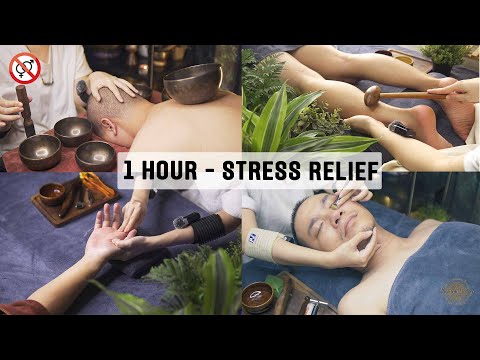 Ultimate 1 Hour ASMR Full Body Massage Compilation | No Talking, Just Relax and Sleep