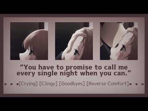 Final cuddles before you leave on a trip [ASMR Girlfriend RP F4A] [Crying] [Clingy] [Goodbyes]