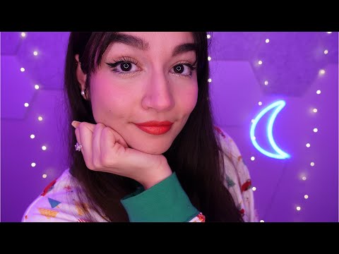 ASMR Christmas Trigger Words + Hand Movements To Help You Sleep & Relax 🎄