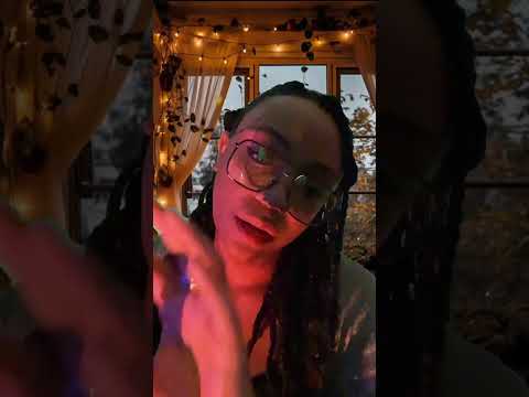 Plucking out your negative energy & storm sounds #asmr #relax #negativeenergy #calm #storm