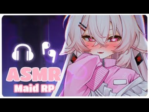 ASMR RP F4A | Sussy Maid at your service!  | Whispering | VOD | mouth sounds