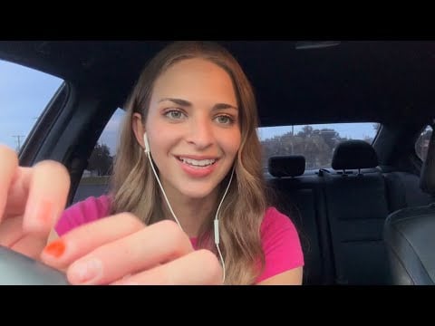 ASMR IN MY CAR 🚗