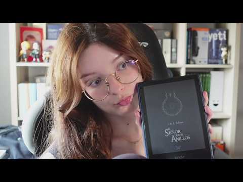 ASMR - LEYENDO EL SEÑOR DE LOS ANILLOS