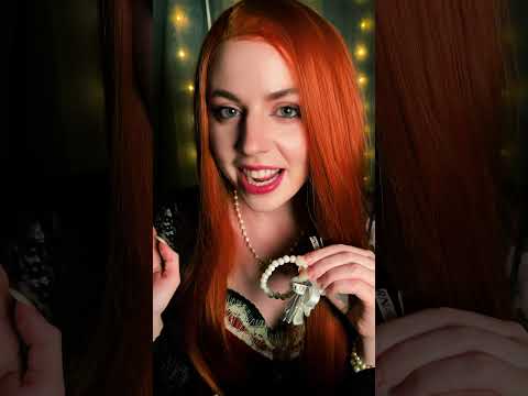 ASMR Vampire Is Obsessed with You (Crinkly Tingly Sounds) #shorts #asmr #asmrsounds