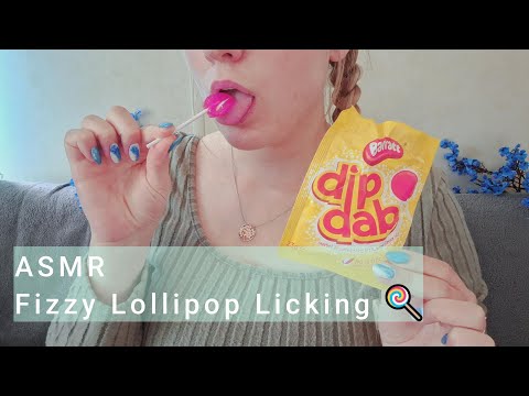 ASMR - Fizzy Lollipop Licking 🍭