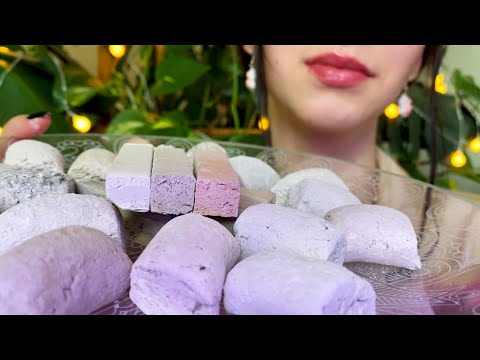 ПОДУШЕЧКИ глиномелы 🍡| Нежный хруст | Pillows clay mix | ASMR
