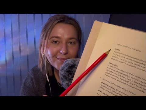 Scientist explains if your pets feel ASMR 🐾✨ (feat. whispering & tracing)