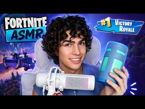 Relaxing Fortnite ASMR 🎮 Whispering + Keyboard Sounds