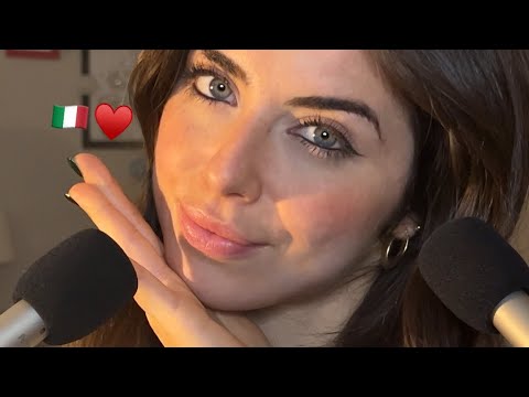 4K ASMR: TEACHING YOU ITALIAN 🇮🇹 (10 romantic phrases)