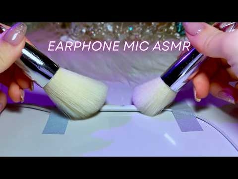 ASMR Relaxing Crinkle Sounds with Earphone Microphone 💠| Lo-Fi | (No talking,No mouth sounds)