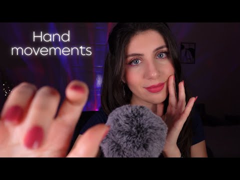 ASMR • Hypnotizing Hand Movements & Clicky mouth sounds