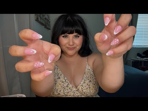 trying ASMR with my new nails 💅🏼 