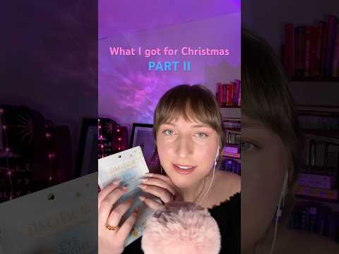 PART II what I got for Christmas 🥰✨ #asmrvideos #christmashaul #ytshorts #asmrtriggers #gifthaul