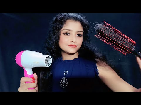 ASMR Hair Stylist - Styling Your Hair