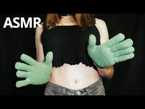 Exfoliating Gloves ASMR