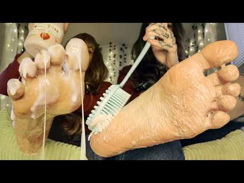 Peaceful Foot Bath & Soft Spa Sounds for Sleep & Relaxation