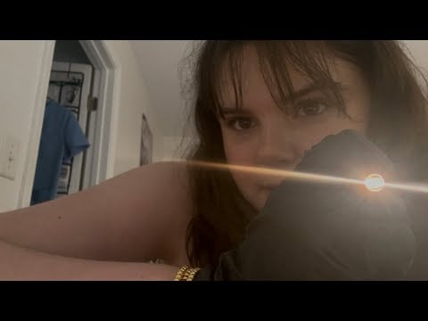 ASMR soft spoken eye exam 👀👁️