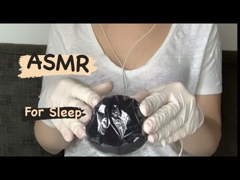 ASMR Triggers For Sleep, Gloves, Foam Sounds, Brushing
