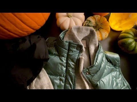 ASMR Fall Haul w Lots of Background Sounds