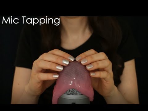 ASMR Tapping Slime on Mic (No Talking)