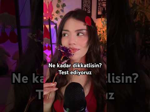 İnternette gördüğünüz bütün ADHD testlerini unutun 🤓 #asmr #asmrshorts #asmrmouthsounds