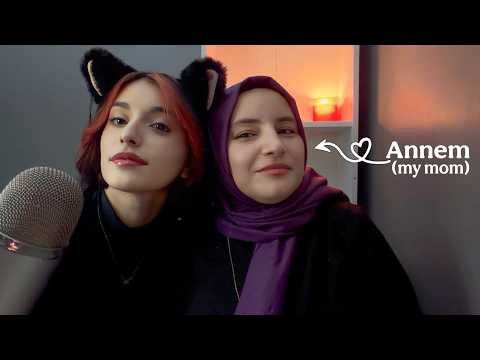 Türkçe ASMR - Annem ASMR yapıyor.