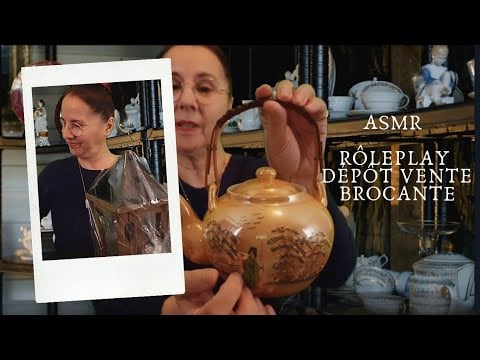 Asmr Français Rôleplay,  dépôt vente/ brocante.