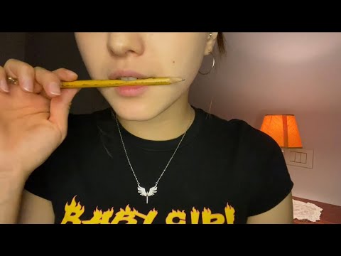 ASMR| Sketching Your Face for an Art Project. P 2 Sketching || Paper || Personal attention