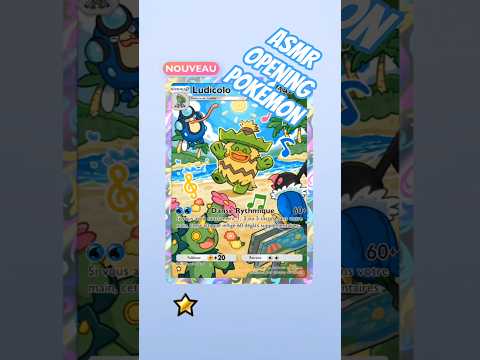 asmr opening Pokémon tcgp