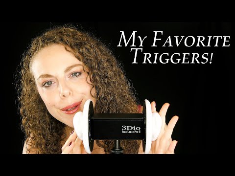 My Absolute All Time Favorite Triggers! ASMR 3Dio Ear to Ear Corrina Rachel