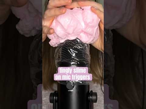 EXTRA TINGLY SLIME ASMR #asmr #slime #slimeasmr