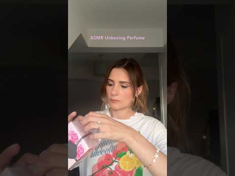 ASMR Unboxing Perfume #asmr #crinkleasmr